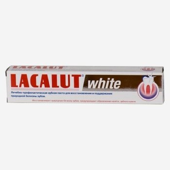 Lacalut white зубная паста Вайт туба 50мл