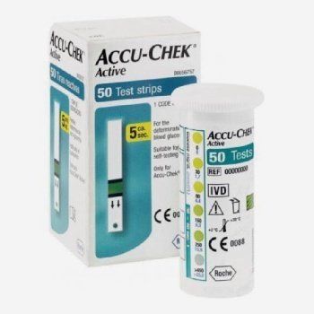 Accu-Chek Active стрипы для глюкометра 100шт.