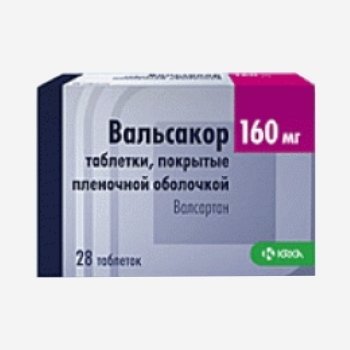 Вальсакор таб. 160мг 28шт.