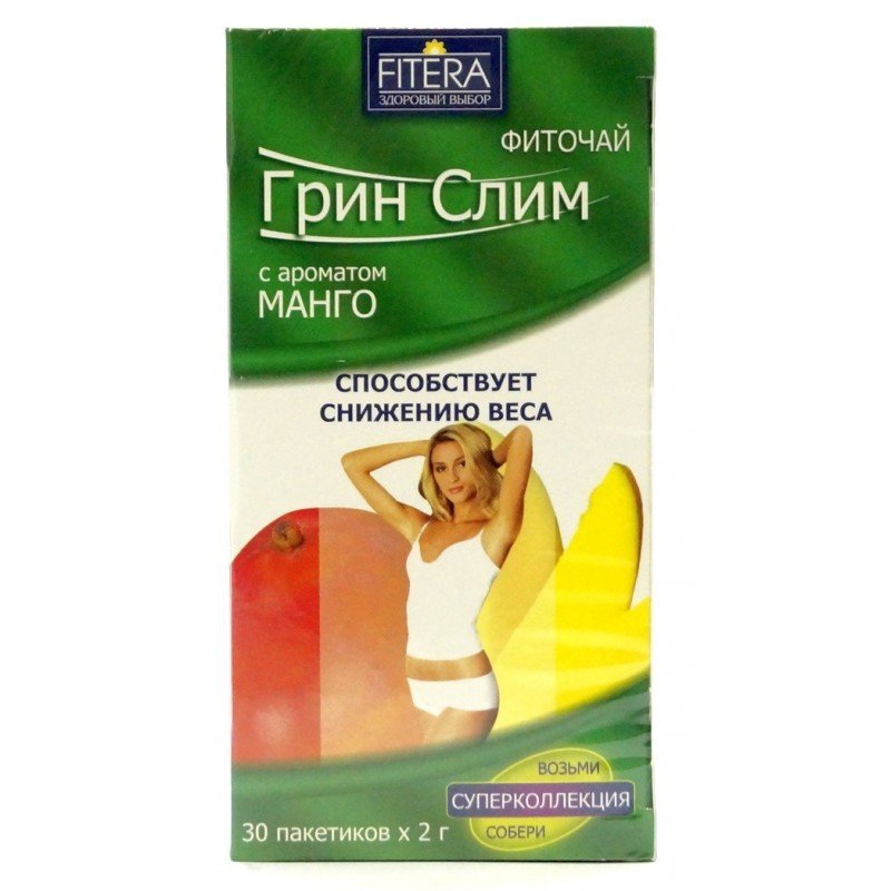 Чай Грин Слим с ароматом манго
